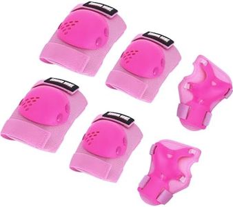 SOHOUR HOME Kids/Youth Knee Pads Elbow Pads Wrist Guards Protective Gear Set for Kids Roller Skates, Inline Skating, Cycling, BMX Bike, Skateboard, Scooter Riding And Outdoor Extreme Multi-Sports