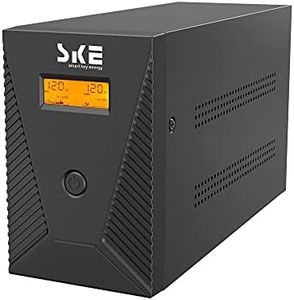 1500VA/900W Ups Battery Backup and Surge Protector,Computer Uninterruptible Power Supply Units,SKE Ups Power Supply