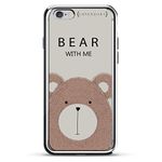 Luxendary LUX-I6PLCRM-BEAR1 Bear with Me Design Chrome Series Case for iPhone 6/6S Plus