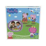 Hasbro Peppa Pig Muddy Puddle Champion Board Game for Kids Ages 3 and Up, Preschool Game for 1-2 Players, English and French Bilingual (F4262)