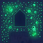 849 PCS Glow in the Dark Stars for Ceiling, Glowing Stars Wall Decals for Ceiling Decor, Glow in the Dark Star Stickers for Kids Room Decorations