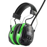 PROTEAR Bluetooth 5.4 Ear Defenders with DAB/DAB+ FM Radio,Ideal Safety Earmuffs Wireless Headphones for Mowing, Sawing, Workshop, SNR 30dB