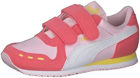 Puma Cabana Racer SL V PS, Zapatillas Unisex niños, Rosa (Pink Lady/Puma White/Sun Kissed Coral), 31 EU