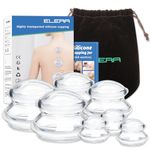 ELERA Cupping Therapy Sets, Silicone Massage Cups for Joint Pain Relief, Professional Silicone Massager Tools for Muscle Soreness and Athletic Recovery