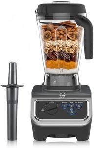 iCucina Professional-Grade High Speed Blender, 64 oz, Precision Control for Any Consistency in Smoothies, Hot Soups, Frozen Desserts, and More, Silvery