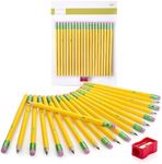 Mr. Pen- Jumbo Pencils, 20 Pencils with 1 Sharpener, Fat Pencils for Kids Ages 2-4, Kindergarten Pencils, Thick Pencils for Kids Aes 4-8, Preschool Pencils, Big Pencils for Preschoolers, Large Pencil