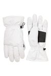 Mountain Warehouse Womens Ski Gloves - Snow Proof White Medium