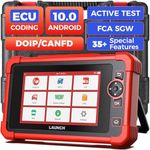 Launch CRP129 Professional Obd2 Scanner Code Reader Scan Tool for Engine Transmission ABS Airbag System EPB/SAS/Oil Reset with Free 16 Pin Extensive Cable crp129+Cable