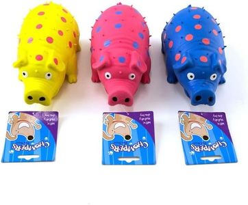 Chompers Pig Squeaky Dog Toy