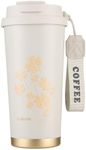 Funkrin Coffee Travel Mug with Stra