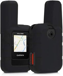 kwmobile Case Compatible with Garmin inReach Mini - GPS Handset Navigation System Soft Silicone Skin Protective Cover - Black