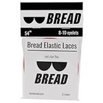 Bread Elastic Shoelaces (Bold Red, 