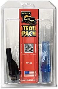 Haydel's Game Calls Inc. TP-05 Teal Duck Call Pack. Includes The BT-85 Blue Winged Teal Call and The MP-90 Produces The Green Winged Teal Peeps