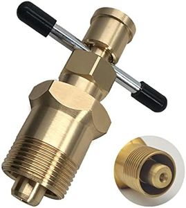 JEUCLEL US Standard Olive Remover Puller Tool for 1/2-inch / 3/4-inch Dia Solid Brass Pipe Fitting, Olive Removal Tool for Copper Pipe, Compression Sleeve Puller