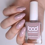 BAD COMPANY Glossy Finish Nail Polish 10 ML No Toxin Glossy Nail Lacquer, Long Lasting, Chip Resistant, Vegan, Quick Dry & Cruelty-Free Nude Nail Paint (Still I Will Rise 94)