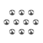 sourcing map 10pcs 10mm 201 Stainless Steel Bearing Balls G200 Precision