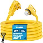 UL Listed 25 Feet 50 Amp Generator 