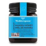 Wedderspoon Raw Premium Manuka Honey, KFactor 12, 8.8 Oz (250g), Unpasteurized, Genuine New Zealand Honey, Non-GMO Superfood, Traceable from Our Hives to Your Home