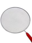 TIJAR Splatter Screen, Splash Guard Lid with Knob, 29CM, Perfect for Pans Pots and Frying Pans, replacement lid (29x29 With Handle)