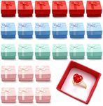 24Pcs Ring Boxes for Jewelry Gift -