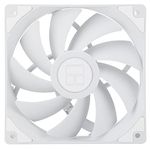 Thermalright TL-C12CW CPU Fan 120mm Case Cooler Fan, 4Pin PWM Silent Computer Fan With S-FDB Bearing Included, up to 1550RPM Cooling Fan (White)