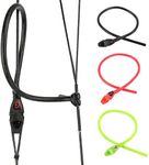 HNZMDY 2x Archery Bow Peep Sight with Rubber Peep Sight Tubing for Compound Bow (Green)