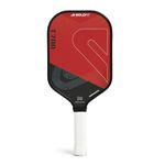 Boldfit Pickle Ball Racket 13mm T-700 Carbon Surface Pickleball Paddle with Hive Tech Hexagonal Structure Pickleball Racket Carbon Forged Paddle for Comfort, Enhanced Performance Total Control - Red