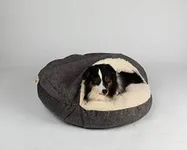 Snoozer Luxury Orthopedic Cozy Cave Pet Bed, Showdog Collection, Extra Large – Merlin Pewter