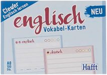 Vokabel-Karten Englisch 100 Stück A8, Standard einzeln