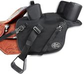 The Ride Along 9" Buddy Seat Kid Saddle Western Saddle Attachment (Black)