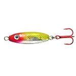 Northland Fishing Tackle Buck-Shot Ice Fishing Rattle Spoon, Clown, 3/8 Oz, 1/Cd