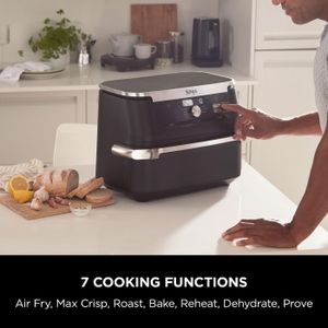 Ninja Foodi FlexDrawer Air Fryer 10.4L – Large Capacity Cooker