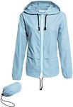 Avoogue Raincoat Women Lightweight 