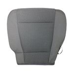 CARBBIA Driver Side Bottom Seat Cover Compatible with Ford F150 2015 2016-2020 Replacement Cloth Front Left, Medium Earth Gray