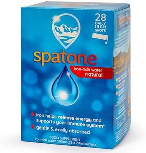 Spatone Natural Liquid Iron Supplement Original, 28 Sachets x 20 ml (Packaging May Vary)