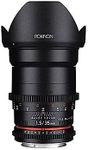 Rokinon Cine DS DS35M-C 35mm T1.5 AS IF UMC Full Frame Cine Wide Angle Lens for Canon EF