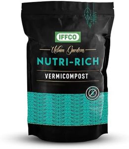 IFFCO Urban Gardens - Vermicompost 5kg – Nutri Rich | Cow Dung Based Manure for Home Garden, Terrace & Balcony Plants