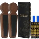 OUYOOLE Beer Tap Handle, 2 Pack Tap Handles, Keg Tap Handle with 4 Chalk Markers and Gift Wrapping for Kegerator, Homebrew and Bars