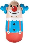 Inflatable Clown Punching Bag - 3 Feet Tall - Stand up Toy for Kids - Circus Party Games