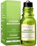 Migraine Rollon Stick Infused with Magnesium - Ease Tension & Headache Relief Peppermint Rosemary Eucalyptus Essential Oils - Sinus Aromatherapy Cooling Therapeutic Grade Stress Relief Gifts For Women