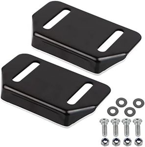 HUSWELL 784-5580 Snow Thrower Slide Shoes 2 Pack Skid Shoes with Mounting Hardware for MTD 784-5580-0637 Fits for Cub Cadet Yardman SnowBlower…