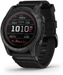 Garmin tactix 7, Pro Ballistics Edition, Ruggedly Built Tactical GPS Watch with Solar Charging Capabilities, Applied Ballistics and Nylon Band,Black