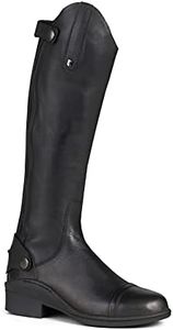 HORZE Geneve Young Rider Tall Boots - Black - 5S/XW