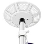 Flag Pole Light Solar Light Powered Dusk to Dawn Flag Light 100% Flag Coverage, Fit 0.55" Wide Flag Ornament Spindle, 5200mAh Flagpole Light Last Up to 12 Hrs for Most 15 to 25 Ft Flagpole (White)