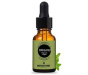 Earth N Pure Oregano Essential Oil for Aromatherapy & Diffuser – 100% Pure Premium Oregano Oil with Natural Carvacrol – Herbal Essential Oil for DIY Blends – 15ml