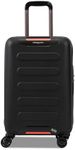 Hedgren GRIP CARRY ON Spinner – Durable Polycarbonate with TSA Lock, Double-Coil Zippers, Silent 4-Wheel Spinners & Multiple Handles - 21.6" (Black)
