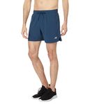 New Balance Men's RC Short 5", Nb Navy, Large