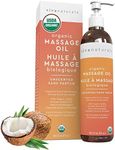 Organic Unscented Massage Oil, Luxu