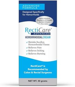 Recticare Advanced Hemorrhoidal Cream: Advanced Treatment to Shrink & Soothe Hemorrhoids - Itch, Pain, Burn Relief - 30g Hemorrhoidal Cream with Lidocaine