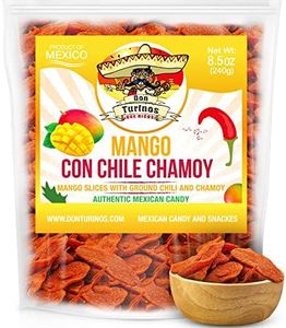 Chili Chamoy Mango Slices 16oz - Bulk Mexican Candy Sweet Spicy Dried Fruit